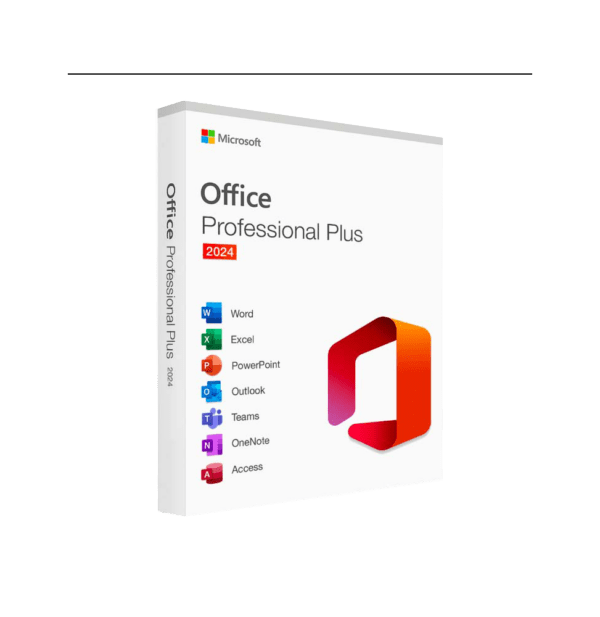 Microsoft Office Professionel Plus 2024 DK: Word, Excel, PowerPoint, Outlook, Teams, OneNote, Access.